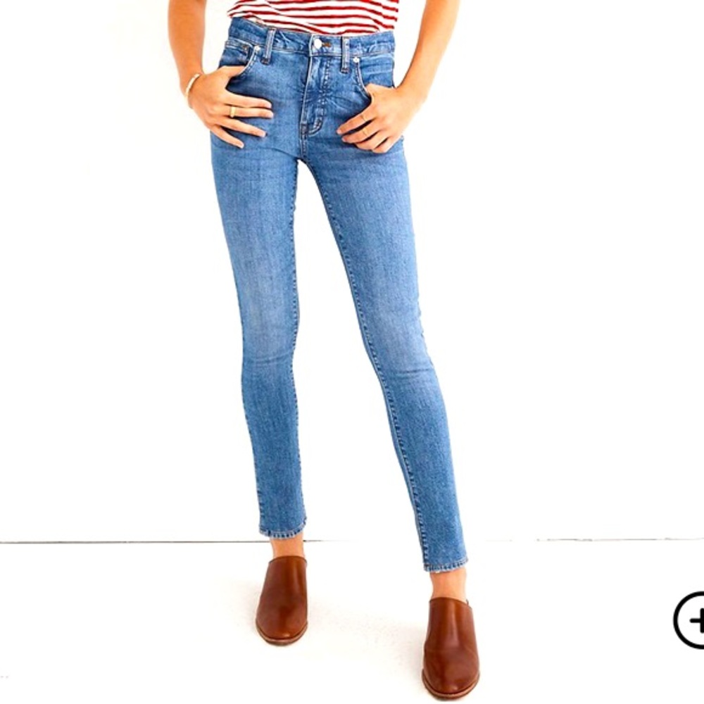 Madewell 9-inch mid rise jeans